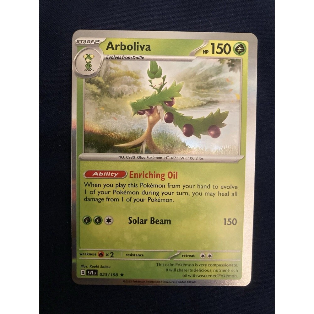 Arboliva - (Line Holo) 023/198 Miscellaneous Cards & Products Holo Rare
